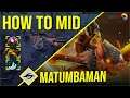 MATUMBAMAN - Batrider | HOW TO MID | Dota 2 Pro Players Gameplay | Spotnet Dota 2