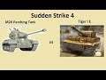 Sudden Strike 4: M26 Pershing Tank vs Tiger I E Tank