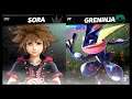 Super Smash Bros Ultimate Amiibo Fights – Sora & Co #241 Sora vs Greninja