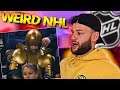 The SOCCER FAN Reacts to WEIRD NHL  || NHL REACTION