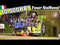 10.000Hp Tractor Pulling Four NoHemi - 4x V8 Hemi Engines, 4x Supercharges - 5 Years Tribute Video
