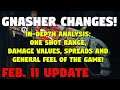BIG GNASHER CHANGES! - In-Depth Analysis: One-Shot Range, Damage Values, Spreads & General Thoughts!
