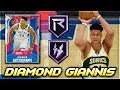 DIAMOND GIANNIS ANTETOKOUNMPO IS UNSTOPPABLE!! | UNGUARDABLE OP CARD IN NBA 2K20 MyTEAM