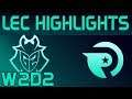 G2 vs OG Highlights LEC Spring 2020 W2D2 G2 Esports vs Origen LEC Highlights 2020 by Onivia