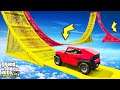 GTA 5 - Impossible Stunt Jump Parkour?! (GTA  5 Versus)