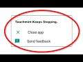 How To Fix Teachmint Keeps Stopping Error Android & Ios - Fix Teachmint App Not Open Problem