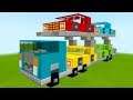 Minecraft Tutorial: How To Make A Car Transport Truck "2019 City Tutorial"