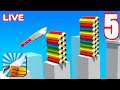 SLICE IT ALL Satisfying Video LIVE #5 (iOs, Android) | Power of Gameplay