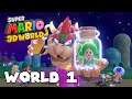 Super Mario 3D World (Nintendo Switch) 100% Walkthrough - World 1: The Adventure Begins