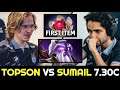 TOPSON vs SUMAIL with First Item Lotus Orb Counter Build Void Spirit