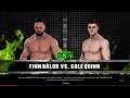 WWE 2K20 Finn Bálor VS Cole Quinn 1 VS 1 Match