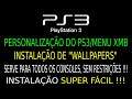 Como instalar WALLPAPERS no PS3. SUPER FÁCIL !!! Serve para QUALQUER console PS3, SEM RESTRIÇÕES.