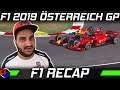 F1 2019 Österreich GP Recap | Strafe für Verstappen vs. Leclerc?