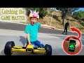 Game Master Found on Top Secret Spy Gadget! Chase on World's Fastest Hoverboard!