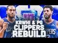 KAWHI + PG13! NEW LOOK CLIPPERS REBUILD! NBA 2K19