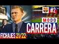 ¡¡MERCADO DE FICHAJES 21/22!! ¿VIENE HAALAND? | FIFA 21 Modo Carrera ''Manager'' FC Barcelona - EP 2