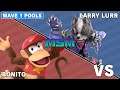 Offline MSM 241 - ICUP | Bonito (Diddy Kong) VS Larry Lurr (Wolf) Wave 1 Pools