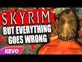 Skyrim Dark Brotherhood but everything goes wrong