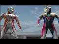 Ultraman Mebius & Ultraman Orb Zeperion Solgent Mod Texture ウルトラマン FE3 TagTeam Gameplay PS2