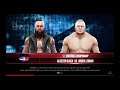 WWE 2K19 Brock Lesnar VS Aleister Black 1 VS 1 No Holds Barred Match WWE Universal Title