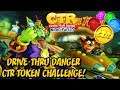 Crash Team Racing Nitro Fueled - Drive-Thru Danger CTR Token Challenge!
