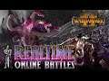 POWERFUL MALEKITH FOOT ACTION! Epic Warhammer 2 Total War Multiplayer Battle