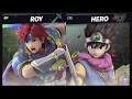 Super Smash Bros Ultimate Amiibo Fights  – Request #14333 Roy vs Erdrick
