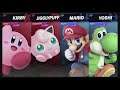 Super Smash Bros Ultimate Amiibo Fights – Request #14814 Kirby & jigglypuff vs Mario & Yoshi