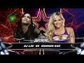 WWE 2K16 AJ Lee VS Summer Rae 1 VS 1 Match