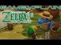 Zelda: Link's Awakening - Reaching the First Dungeon Gameplay (DIRECT FEED)