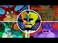 Crash Bandicoot: The Wrath of Cortex - All Bosses & Endings (No Damage) 4K 60FPS ULTRA HD