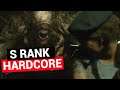 How to get S Rank in HARDCORE the EASY WAY - Resident Evil 3 Remake | Veteran Trophy Achievement