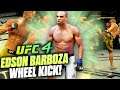 Edson Barboza Wheel Kickin' and Slow Dancing On EA UFC 4!