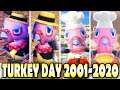 🦃 Evolution of Franklin & Turkey Day in Animal Crossing (2001 - 2020)