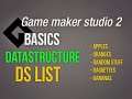 🔴Game Maker Studio 2 | Basics - Ds list