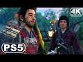Ghost of Tsushima PS5 Gameplay - Jin & Yuna fight the Mongols ULTRA HD 4K 60FPS
