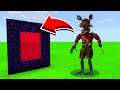 How To Make A Portal To NIGHTMARE FOXY Dimension in Minecaft Pocket Edition/MCPE