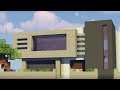 Minecraft -  Tutorial Membuat Rumah Besar Modern (4)