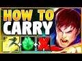 *NO TEAM NEEDED* SOLO CARRY EVERY GAME WITH GAREN IN SEASON 10 - League of Legends