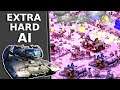 Red Alert 2 Extra Hard AI | zoom3000 & Soviet | 6 vs 2 (Superweapons)