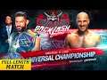 ROMAN REIGNS VS CESARO WRESTLEMANIA BACKALSH 2021 FULL MATCH WWE 2K20