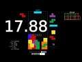 【Tetris 40 lines】 17.88 seconds