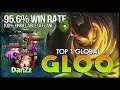 Top Global Hero Gloo ranking 1 Dunia (XiaoHan) Dan gameplay Hero Gloo Mobile legends