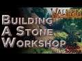Valheim Build Guide| Building The Round Workshop In Stone