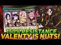 150% RESISTANCE VALENTY Is Too Much For Top 100! | Seven Deadly Sins Grand Cross