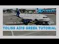 Cold & Dark εκκίνηση στα ελληνικά | ToLiSS Airbus A319 (1.3.2) | Greek X-Plane Tutorial Series