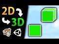 Converting 2D into 3D! (Unity Tutorial)