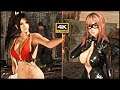 DOA 6 Honoka Secret Agent Mod Vs Mai Beach wear Mod 4K 데드 오어 얼라이브 6 시라누이 마이