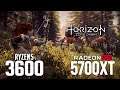 Horizon Zero Dawn on Ryzen 5 3600 + RX 5700 XT 1080p, 1440p benchmarks!