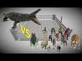 New unit Purussaurus vs. all 14 dinosaurs! | Animal Revolt Battle Simulator